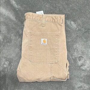 Carhartt Beige Relaxed Fit Pants